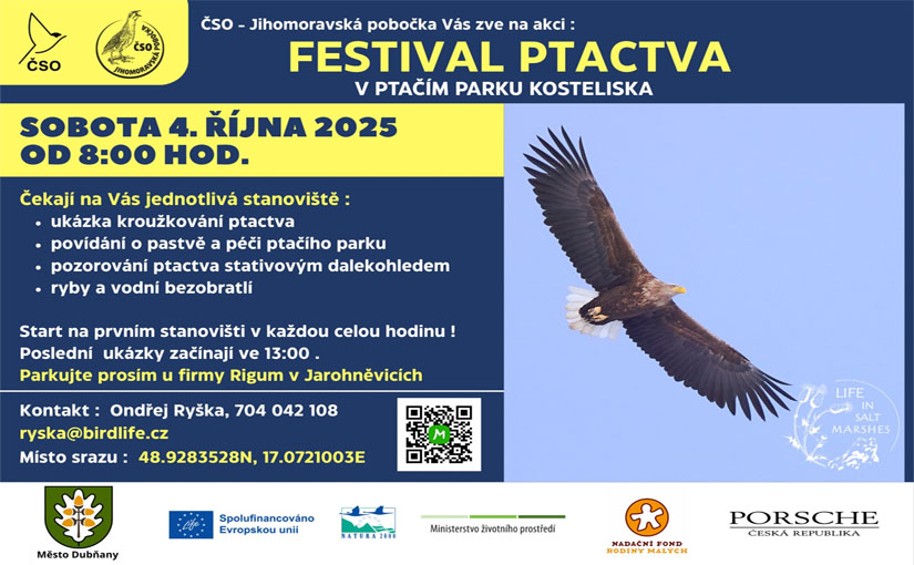 Festival ptactva – 4.&nbsp;října