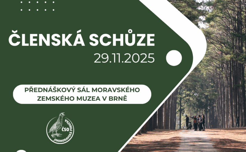 Členska schůze 29.11.2025
